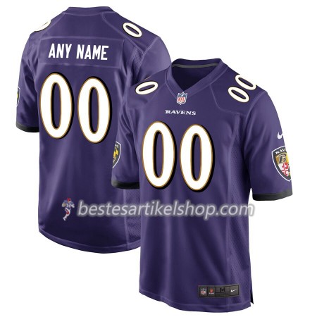 Herren Baltimore Ravens Trikot Lila - Personalisiert